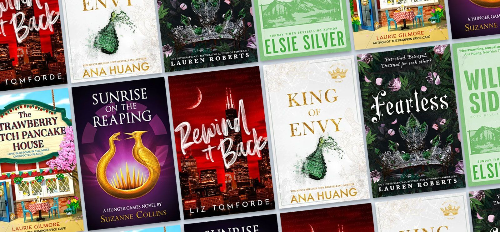 Liker du fantasy, romantikk eller dystopier? Ikke gå glipp av årets nye engelske bøker!