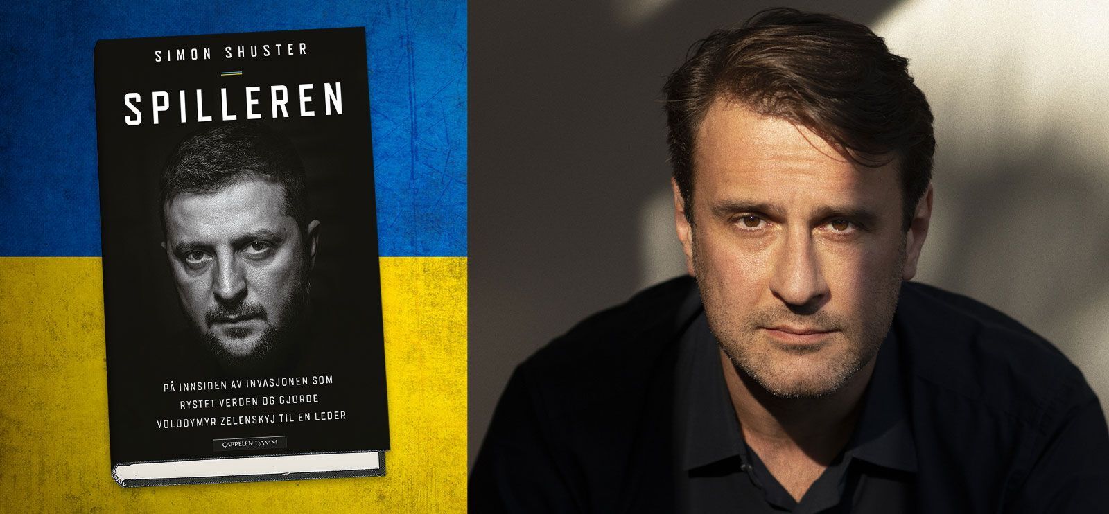 Spilleren: Simon Shuster går tett på i ny bok om Zelenskyj og krigen i Ukraina. Foto: Debora Mittelstaedt