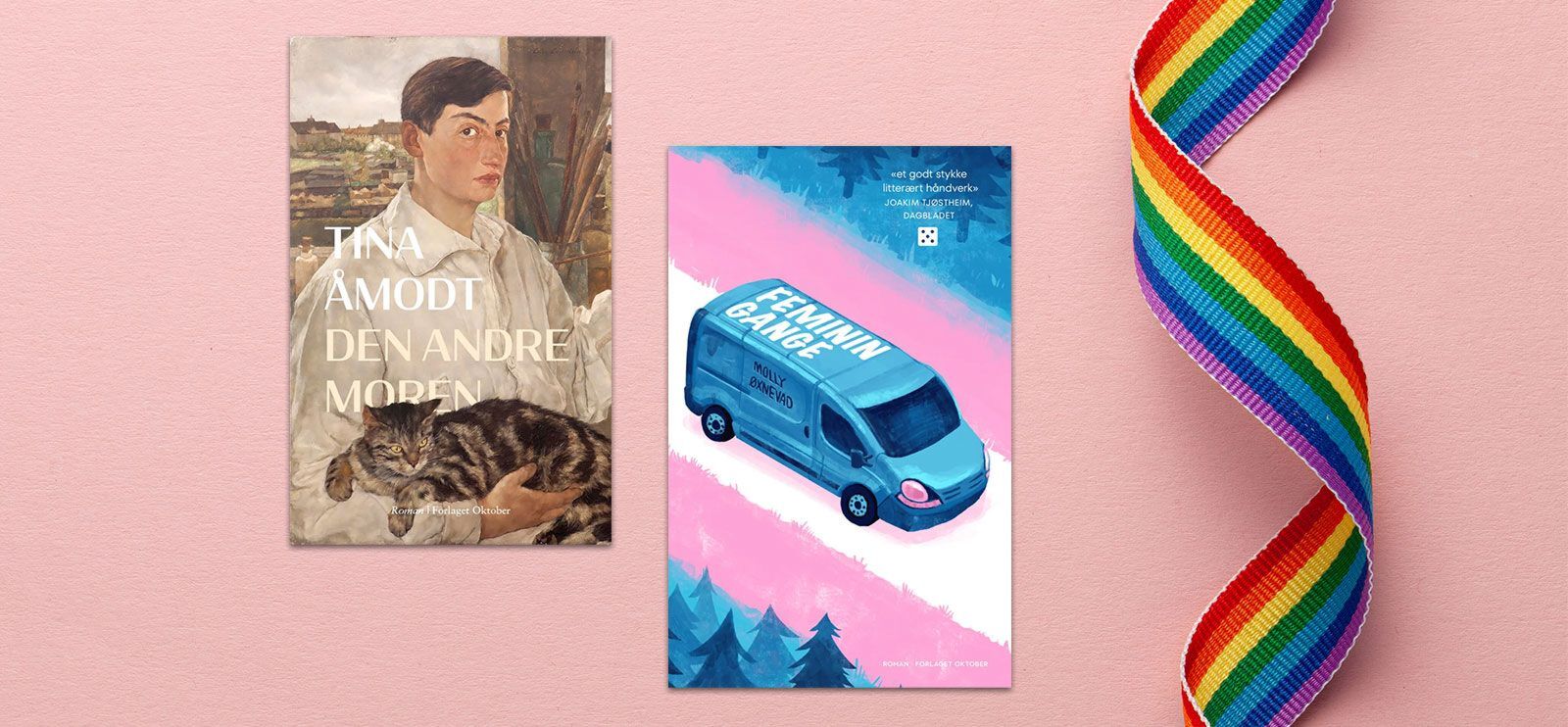Bøker til pride! Foto: adragan