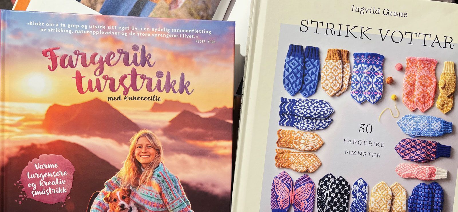 Strikkedilla? Prøv deg på en ny og fargerik strikkebok.