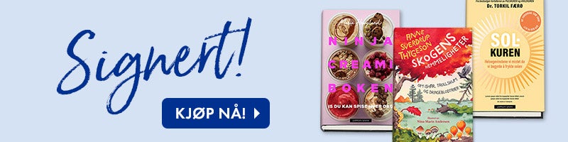 Signerte bøker.