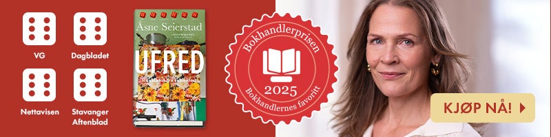Åsne Seierstad vant Bokhandlerprisen med "Ufred". Åsne Seierstad vant Bokhandlerprisen med "Ufred".