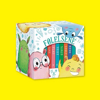 Barnebøker på mammutsalg.