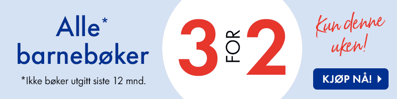 3 for 2 på barnebøker. Kun denne uken.