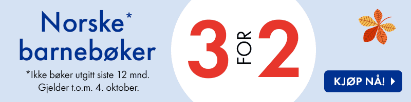 3 for 2 på norske barnebøker 3 for 2 på norske barnebøker