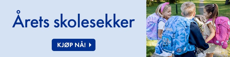 Årets skolesekker fra Beckmann Årets skolesekker fra Beckmann