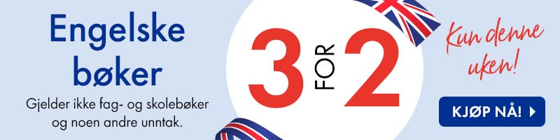 3 for 2 på engelske bøker