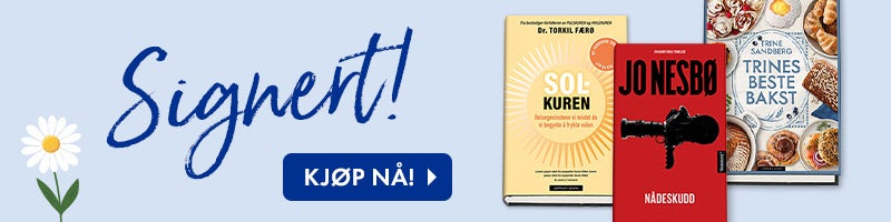 Signerte bøker hos Norli.