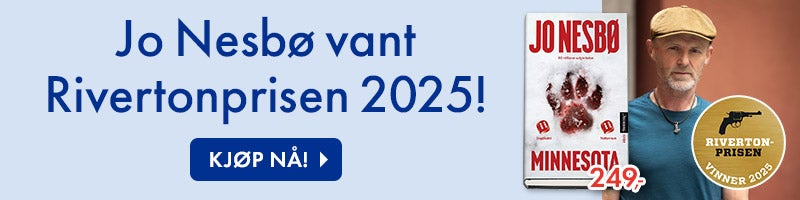 Jo Nesbø vant Rivertonprisen 2025 for boken Minnesota!