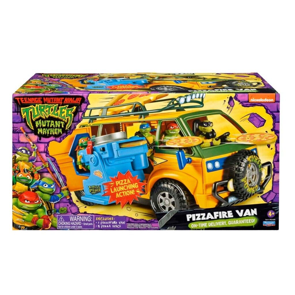 Turtles Mm Pizza Delivery Van