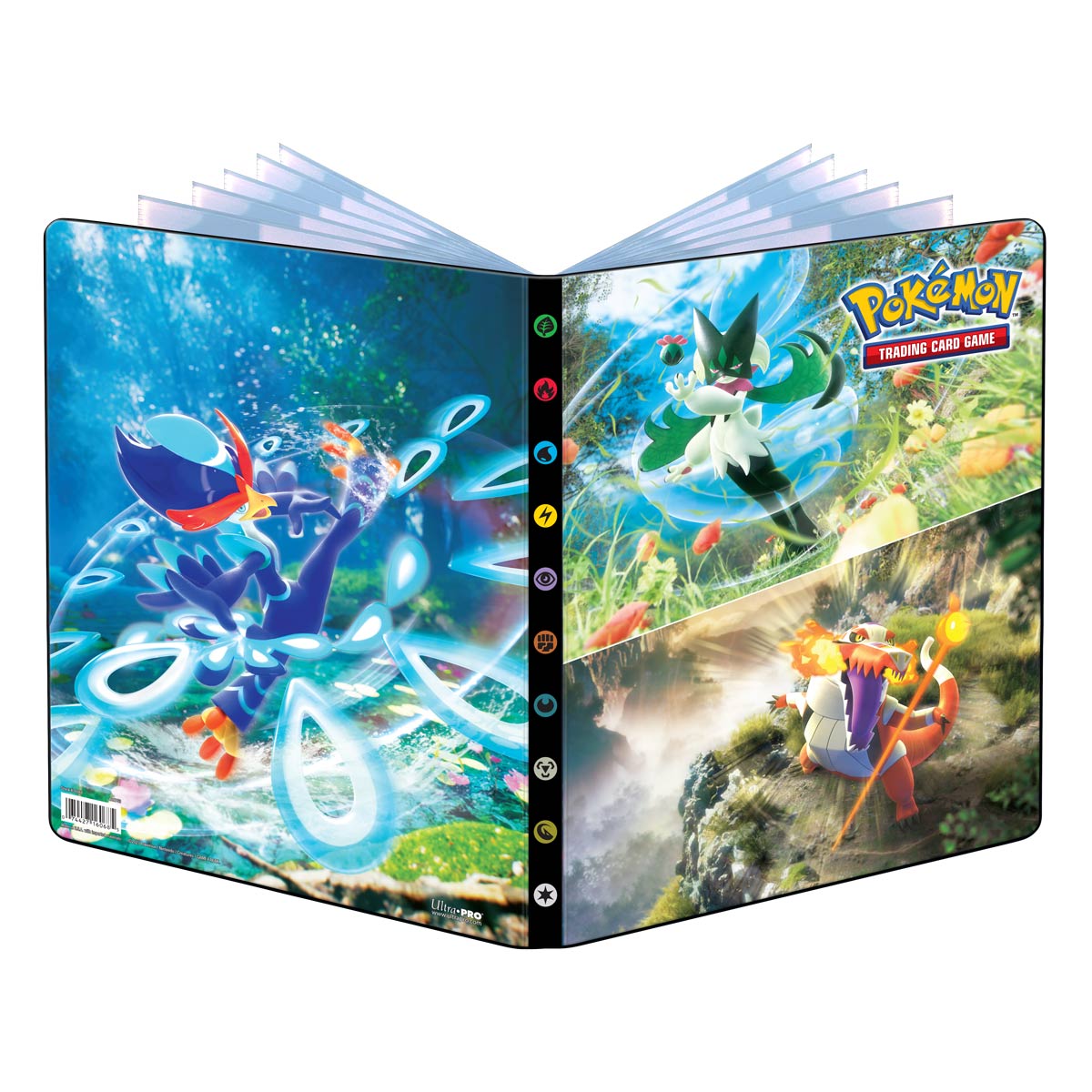 Pokemon SV2 Paldea Evolved Portfolio 9-pocket - Scarlet & Violet