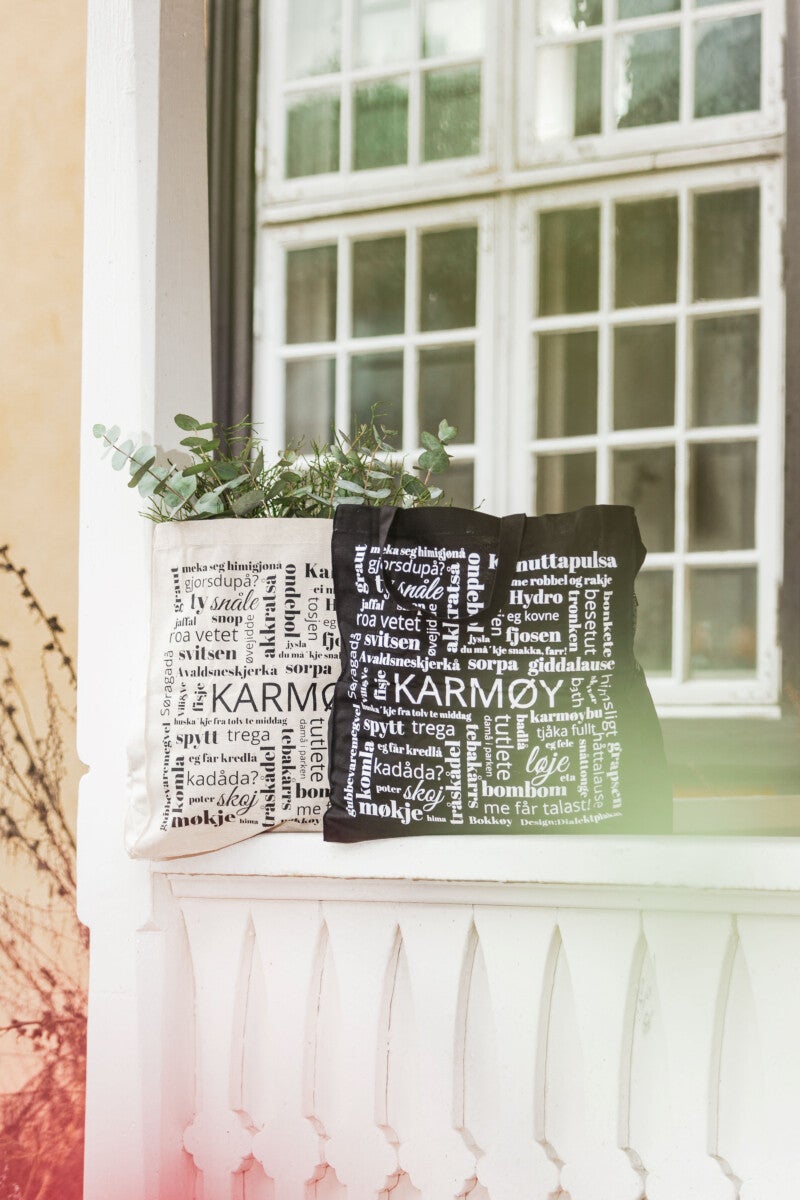 Handlenett Bokhari Karmøy svart