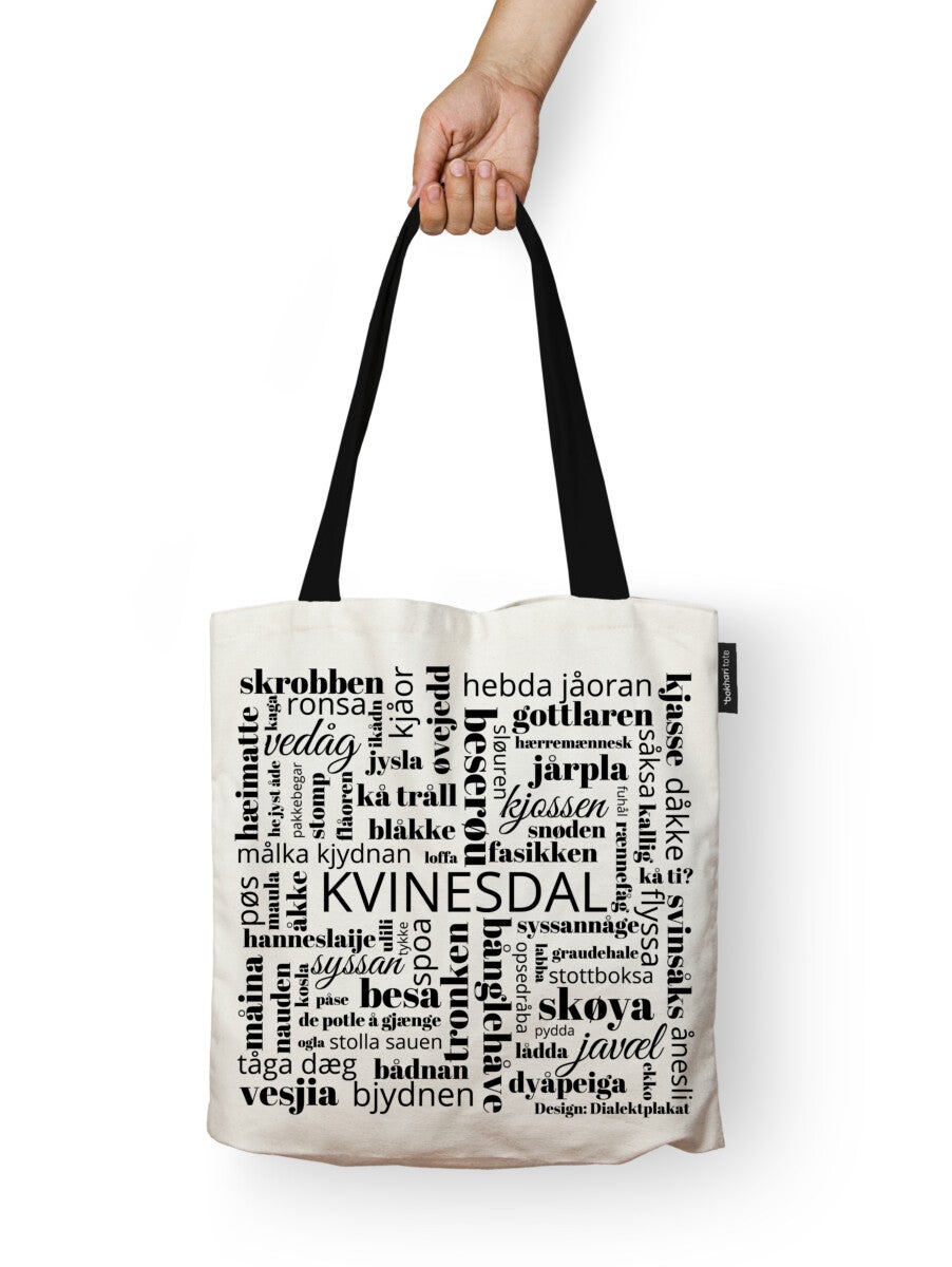 Handlenett Bokhari Kvinesdal natur