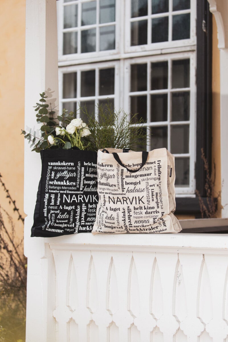 Handlenett Bokhari Narvik svart