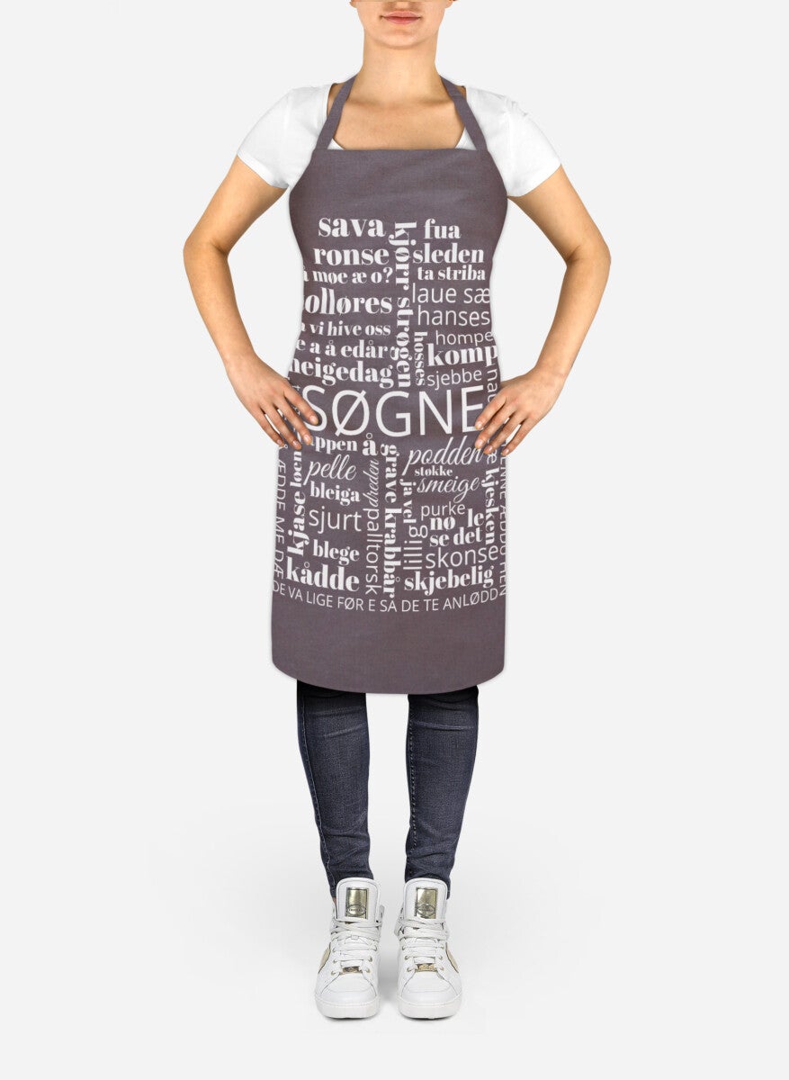 Dialektforkle Bokhari Søgne