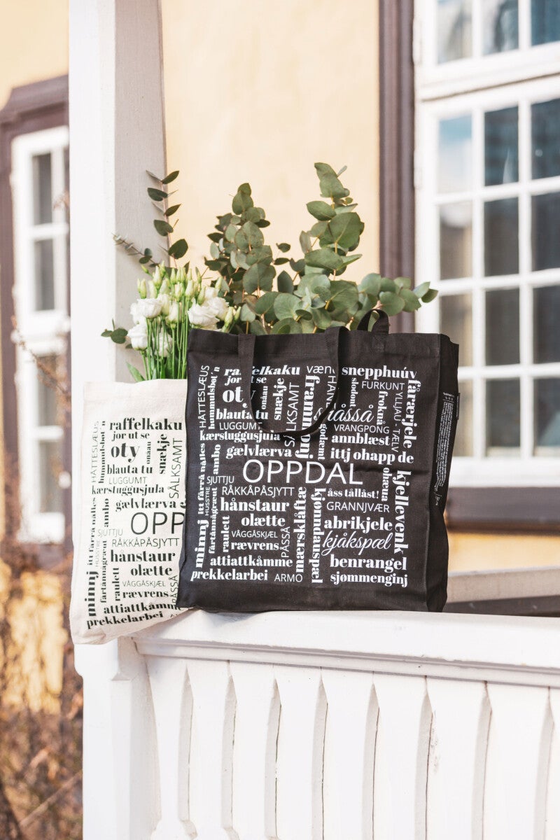 Handlenett Bokhari Oppdal svart