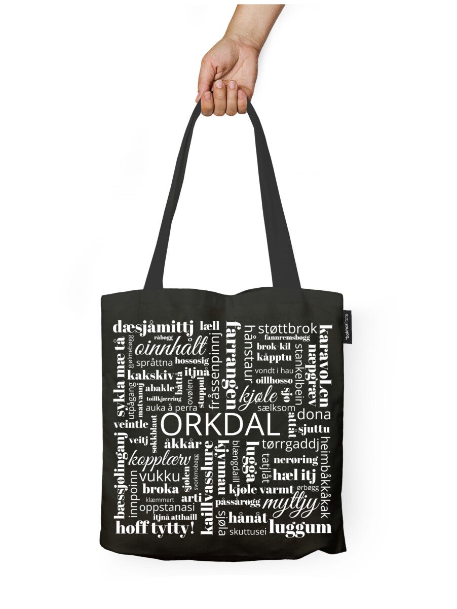 Handlenett Bokhari Orkdal svart