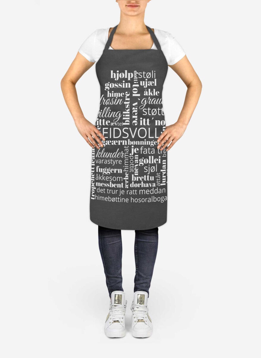 Dialektforkle Bokhari Eidsvoll