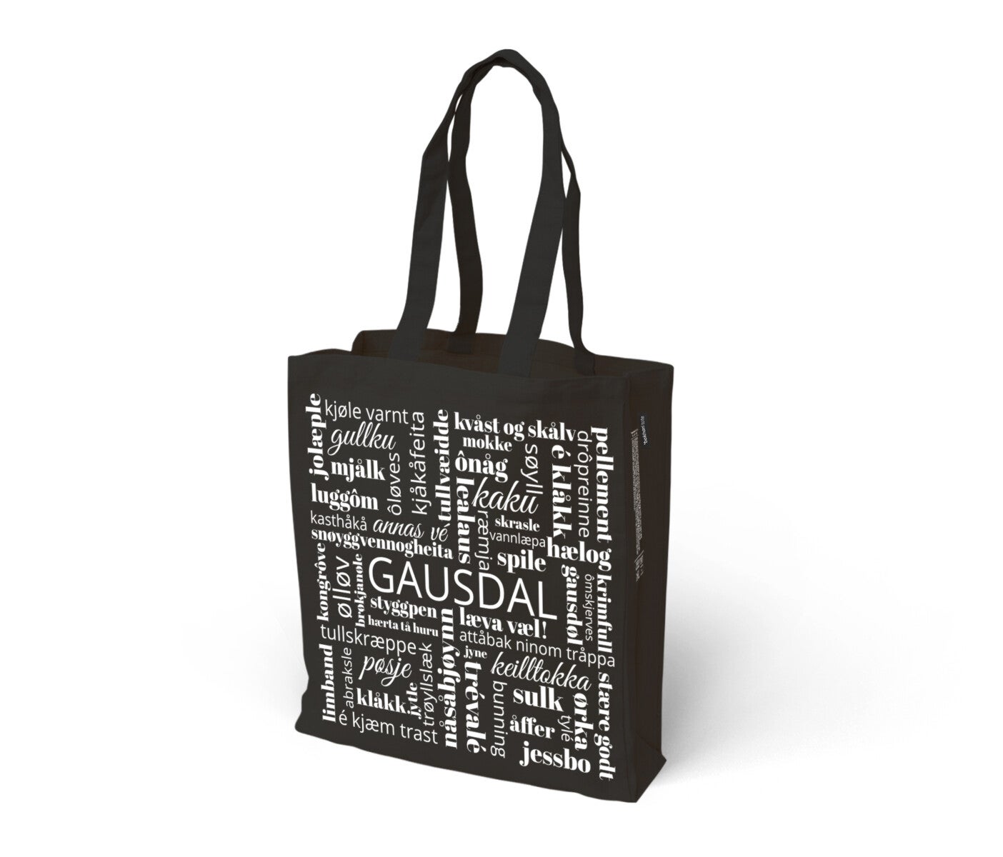 Handlenett Bokhari Gausdal svart