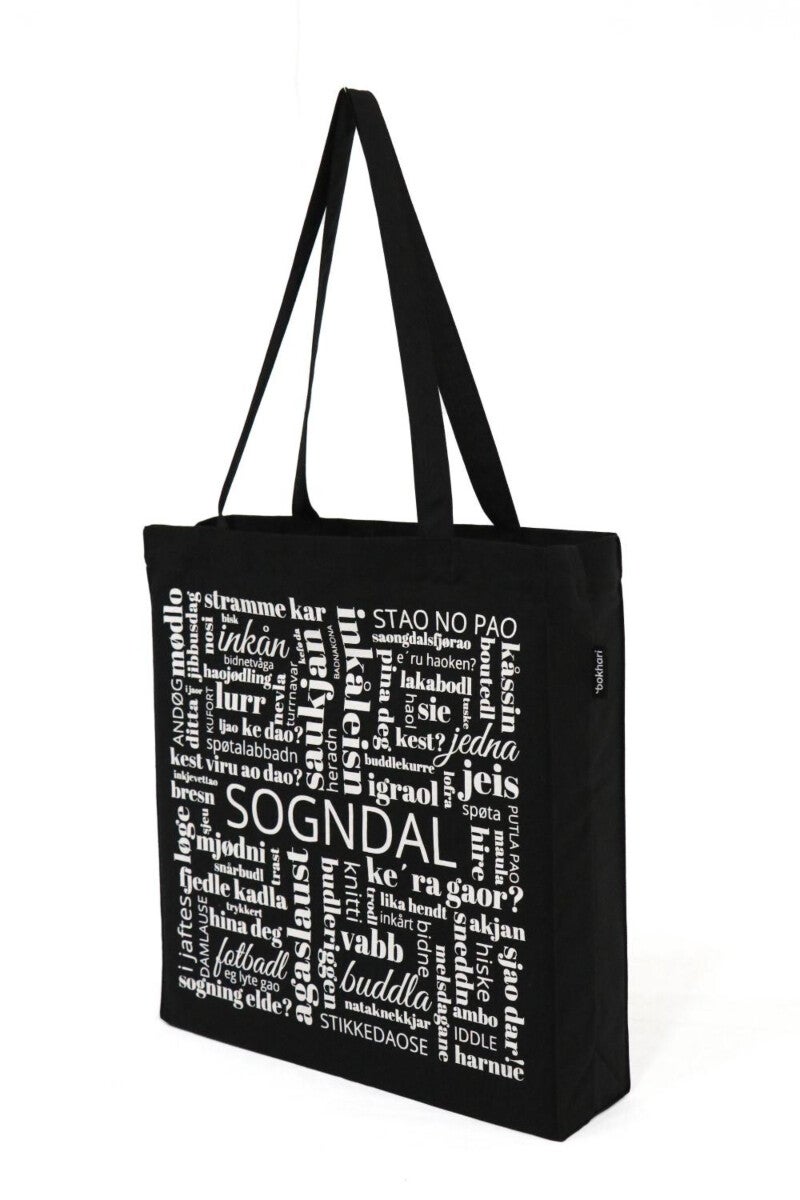 Handlenett Bokhari Sogndal svart