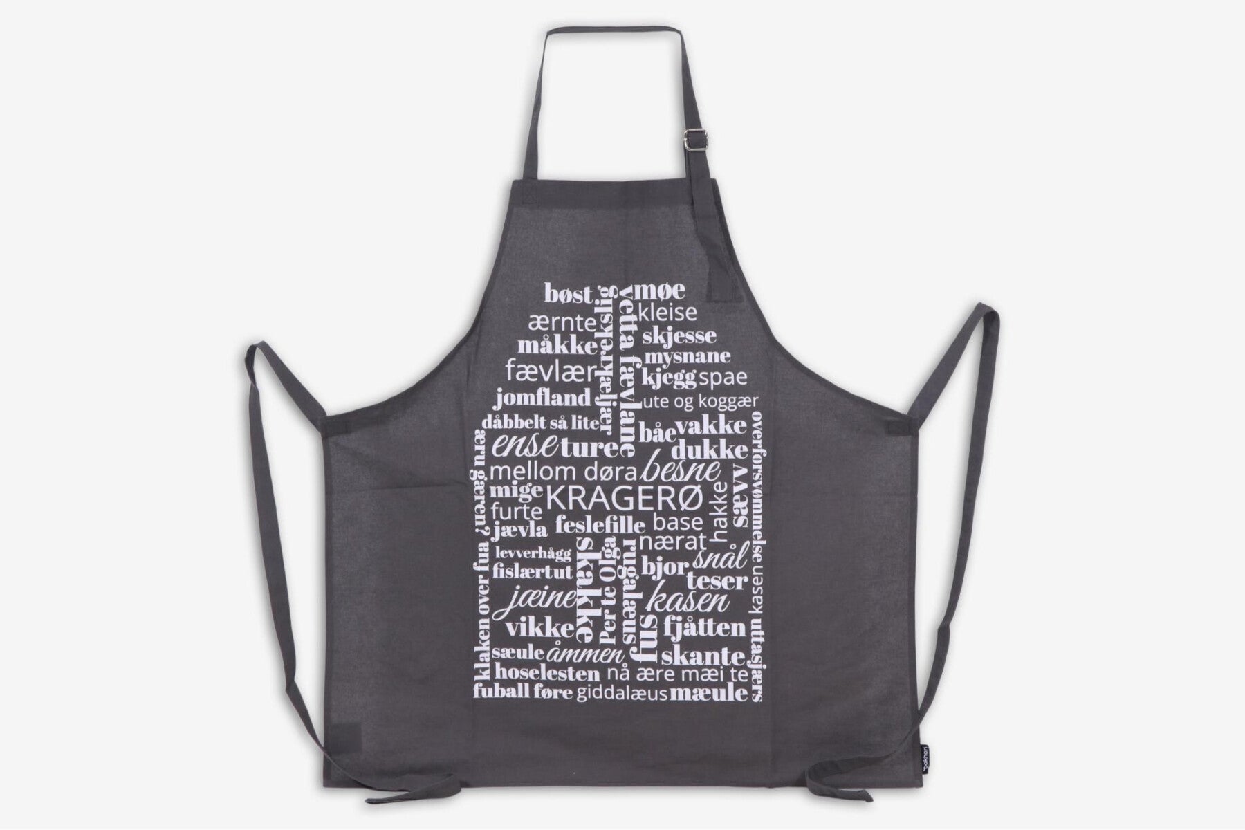 Dialektforkle Bokhari Kragerø Koks grå