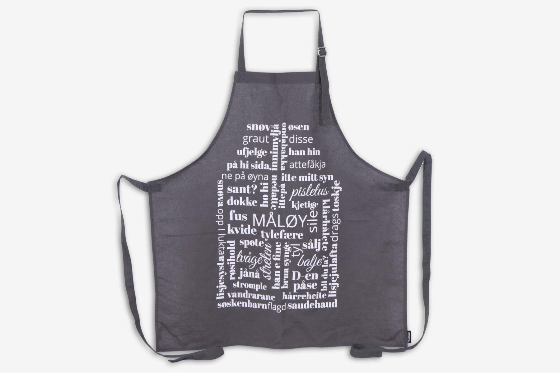 Dialektforkle Bokhari Måløy Koks grå