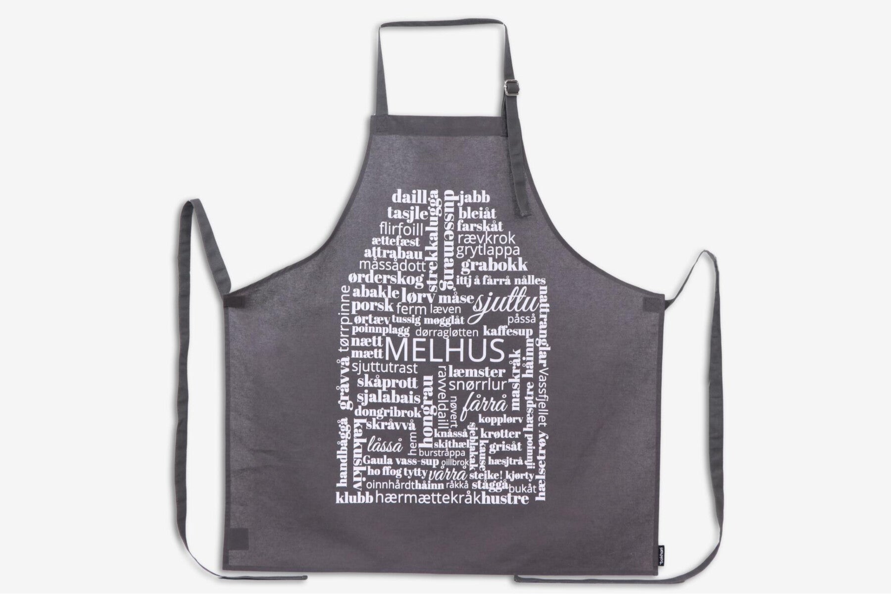 Dialektforkle Bokhari Melhus Koks grå