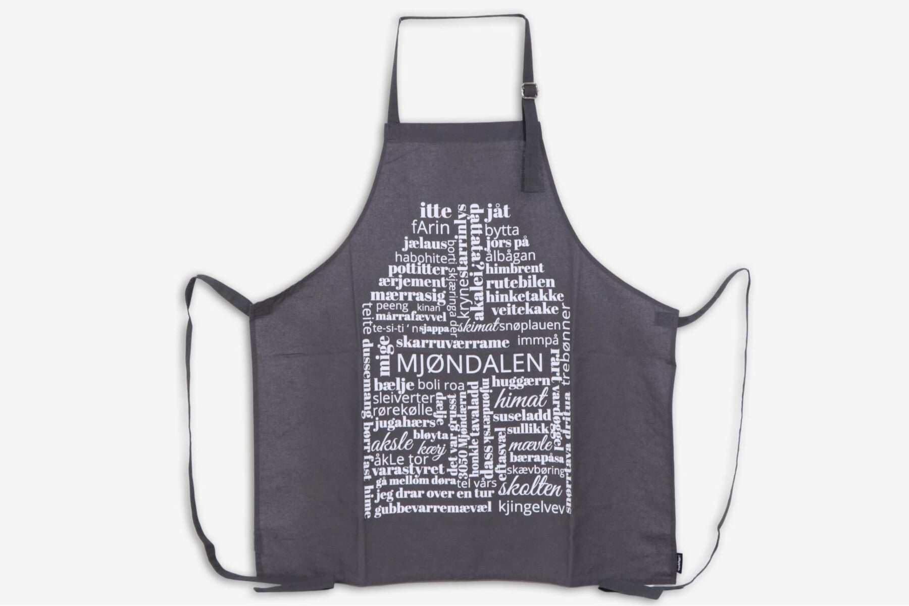 Dialektforkle Bokhari Mjøndalen Koks grå