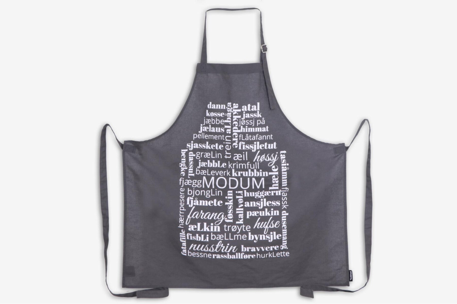 Dialektforkle Bokhari Modum Koks grå