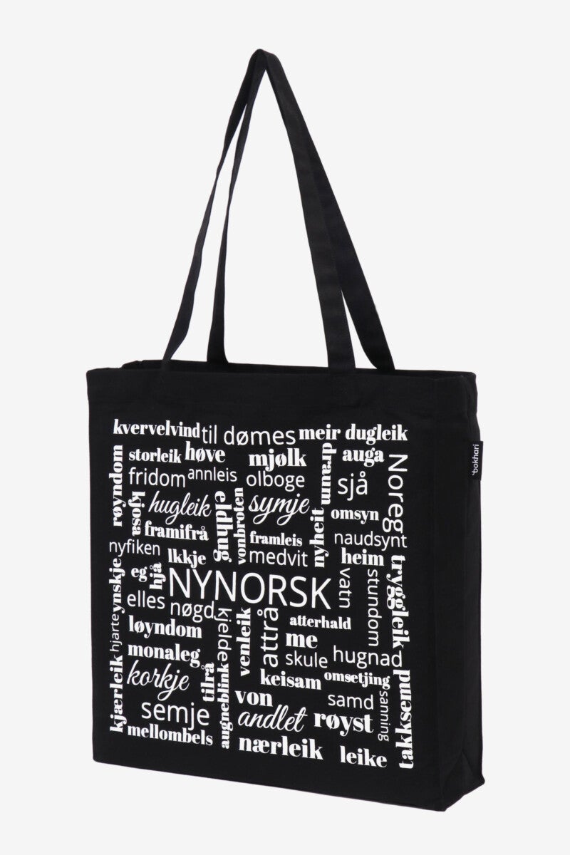 Handlenett Bokhari Nynorsk sort