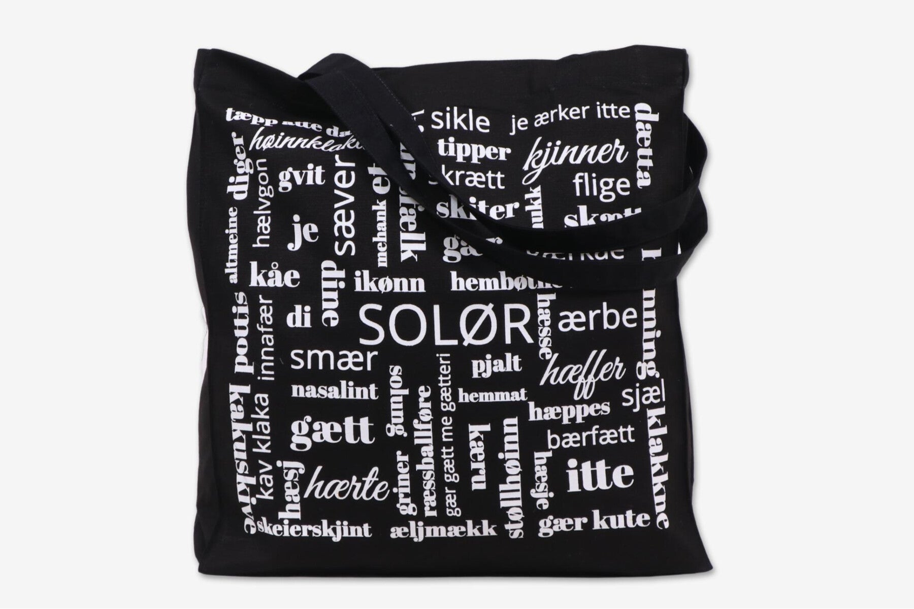 Handlenett Bokhari Solør sort