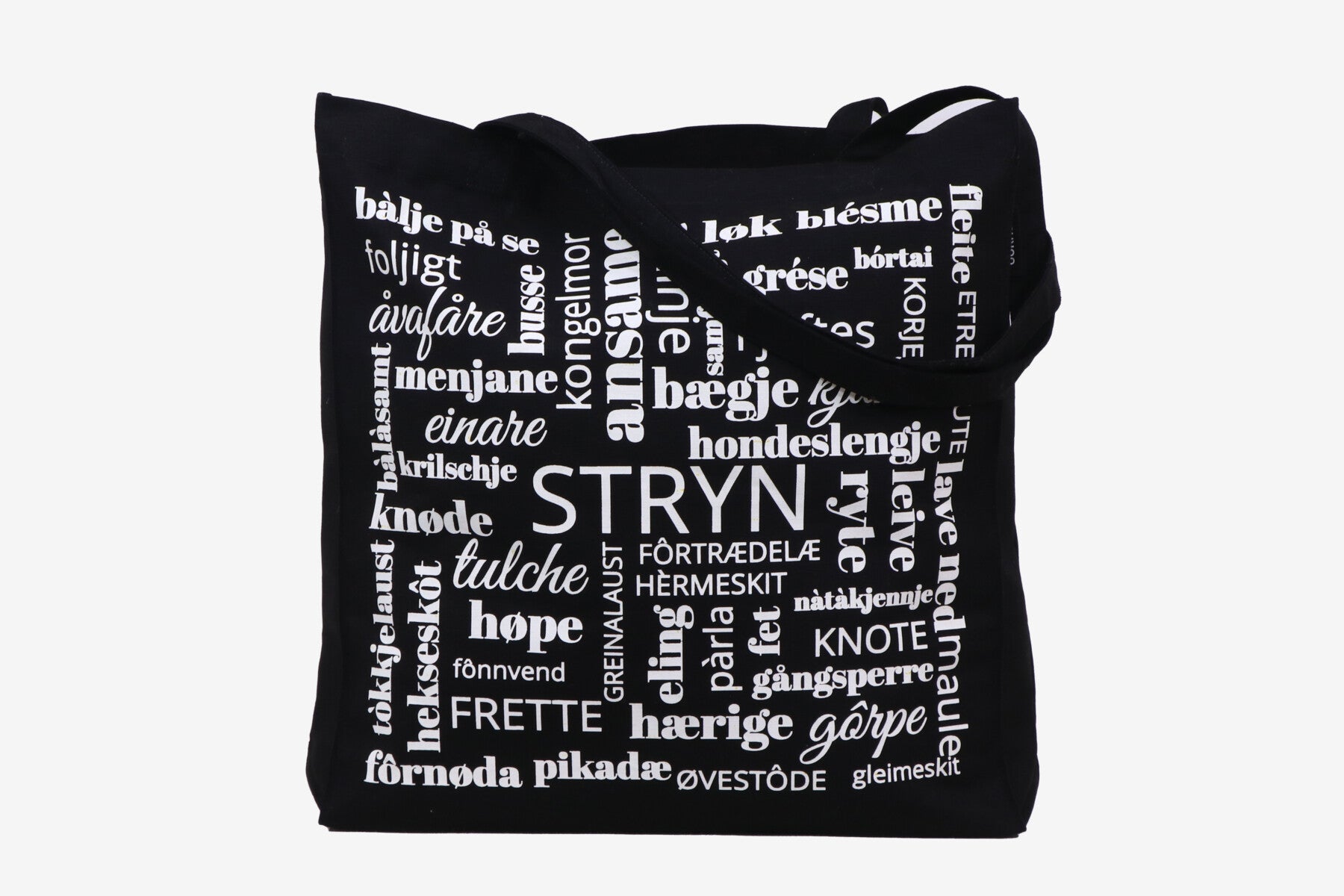 Handlenett Bokhari Stryn sort