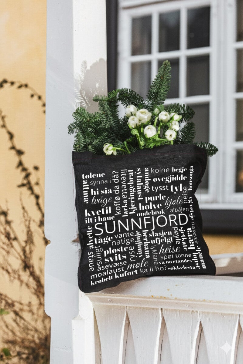 Handlenett Bokhari Sunnfjord svart