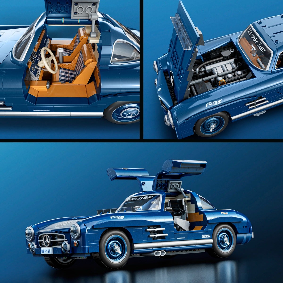 Hot Wheels Brick Shop Premium Series Mercedes-Benz