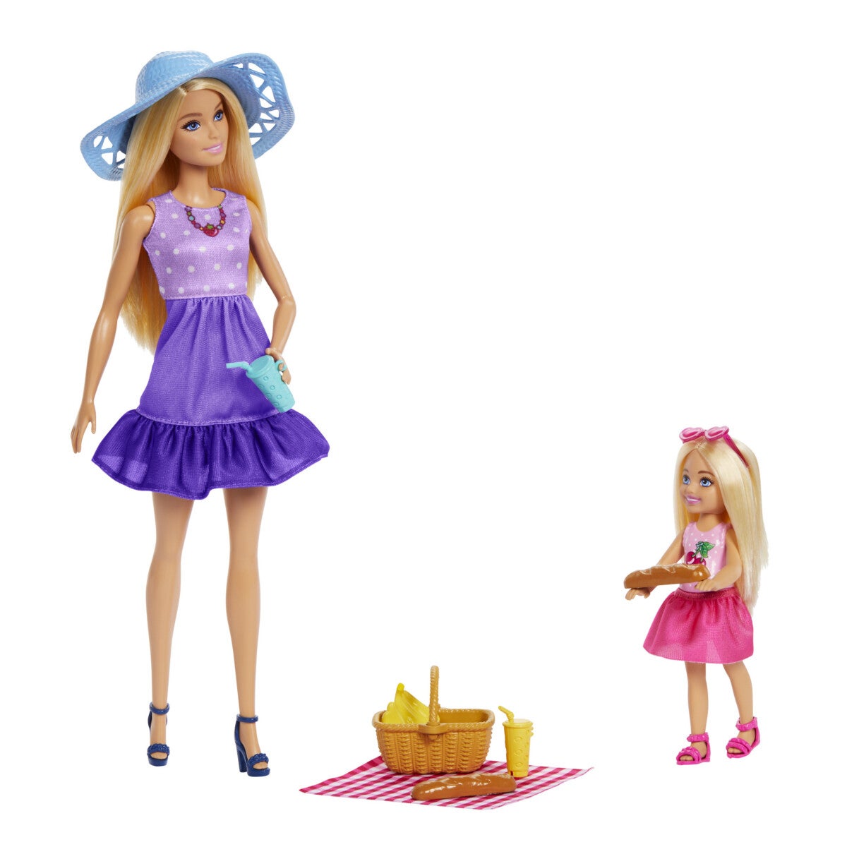 Dukke Barbie Malibu & Chelsea Core Dolls