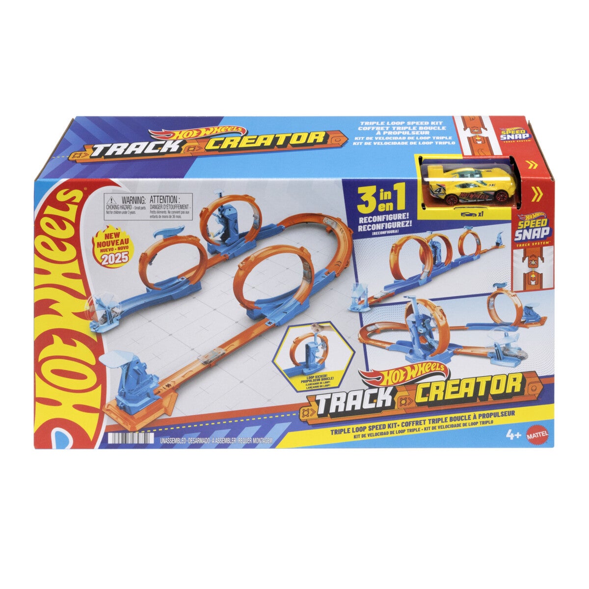 Hot Wheels Track Creator Triple Loop Frenzy