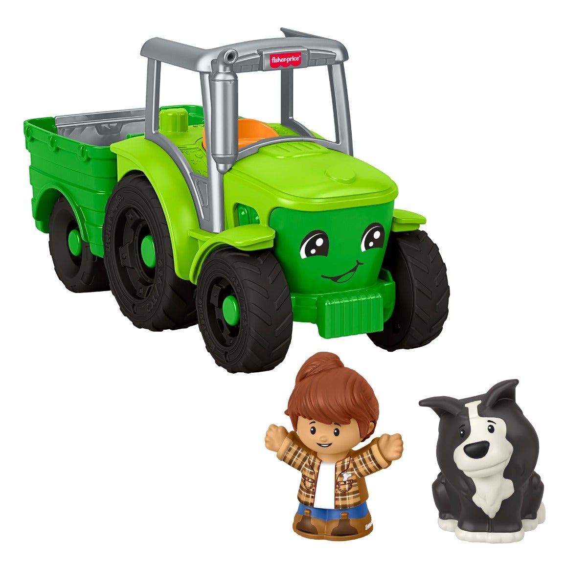 Fisher-Price Little People Push & Play Tractor