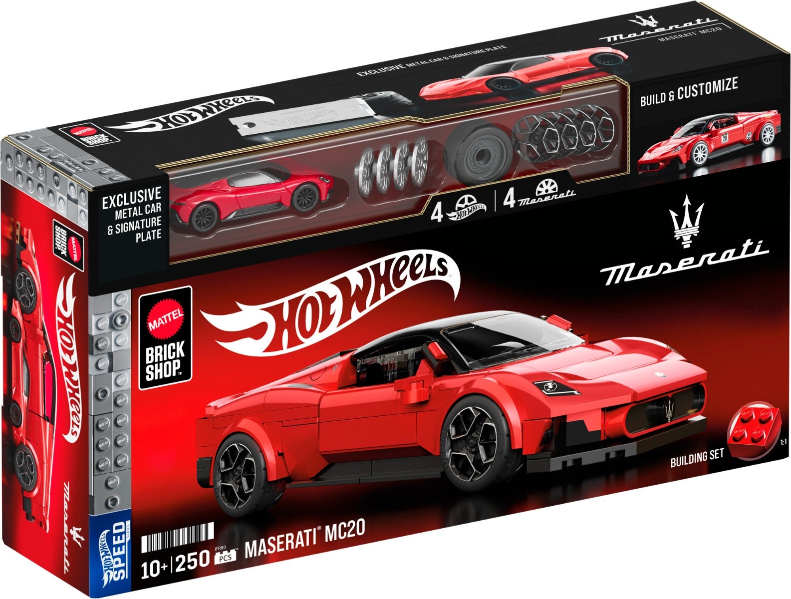 Hot Wheels Brick Shop Speed Series Maserati MC20