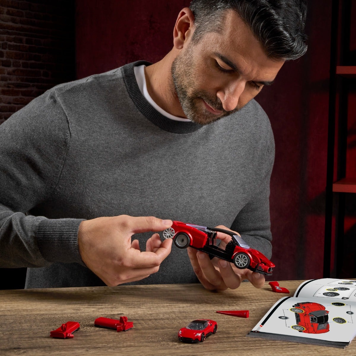 Hot Wheels Brick Shop Speed Series Maserati MC20