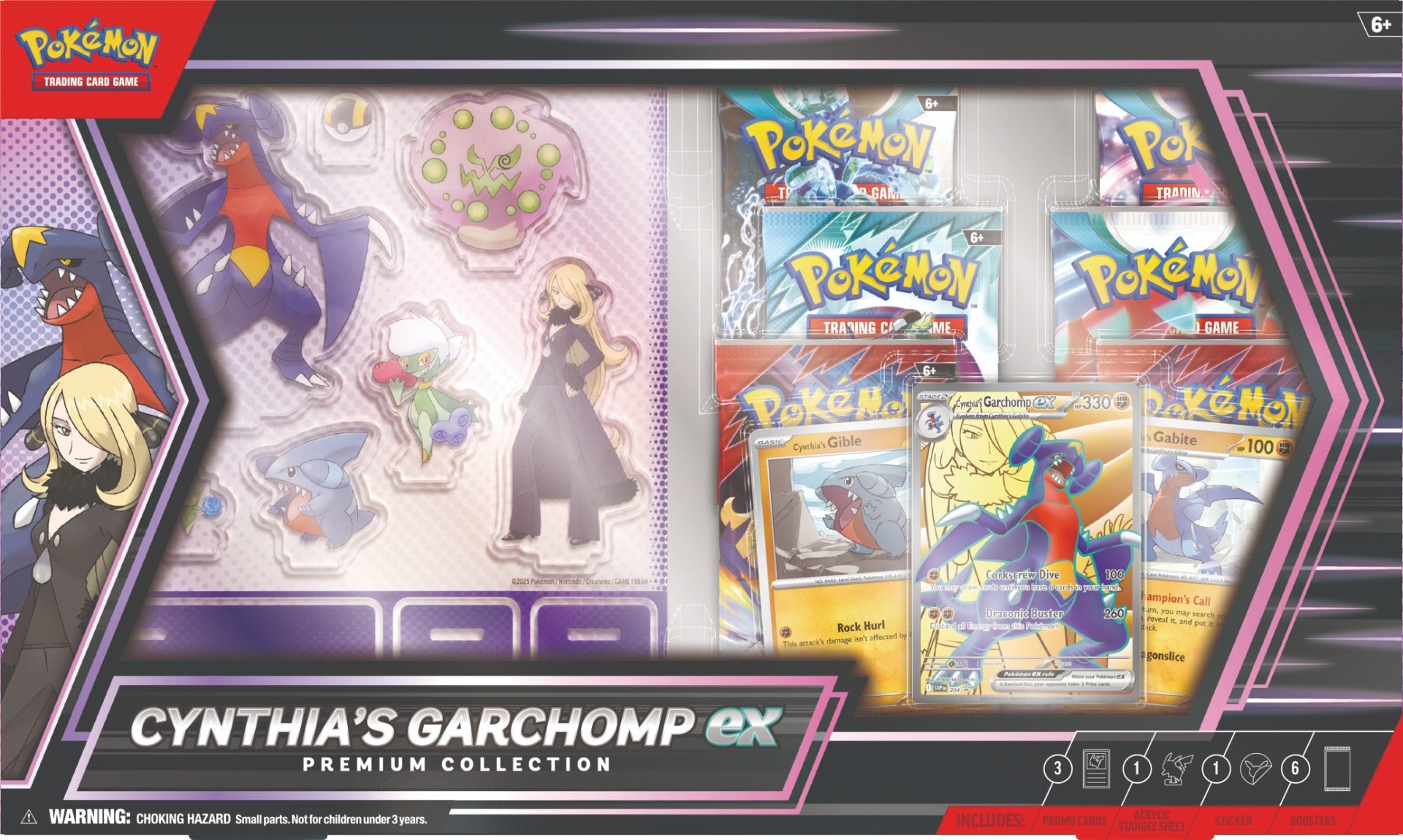 Pokemon Box Ex Prem Coll Cynthias Garchomp