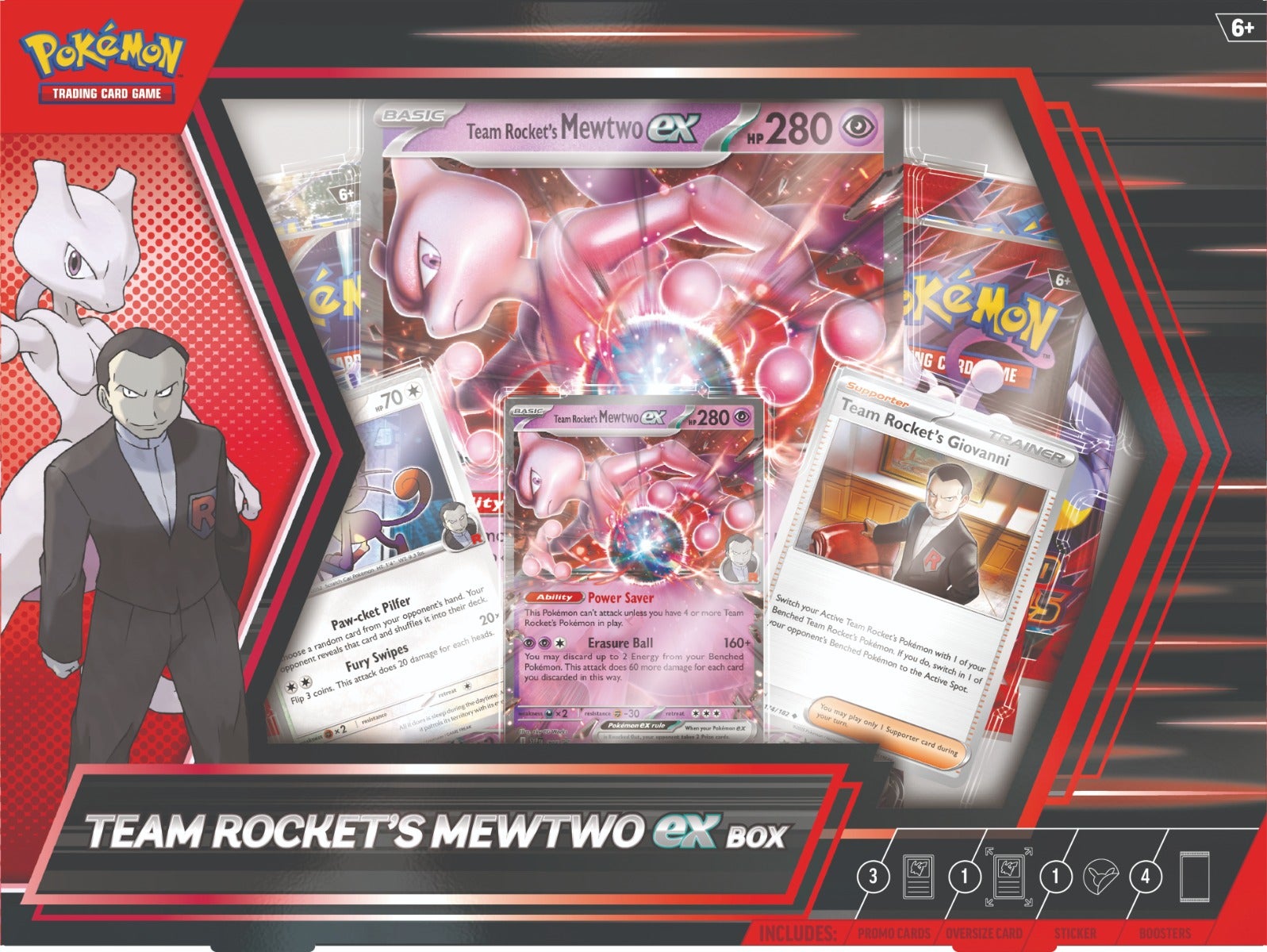 Pokemon Box Ex Team Rockets Mewtwo