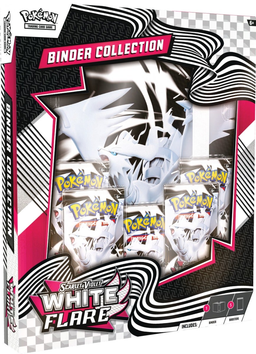 Pokemon SV10.5 White Flare Binder collection - Scarlet & Violet