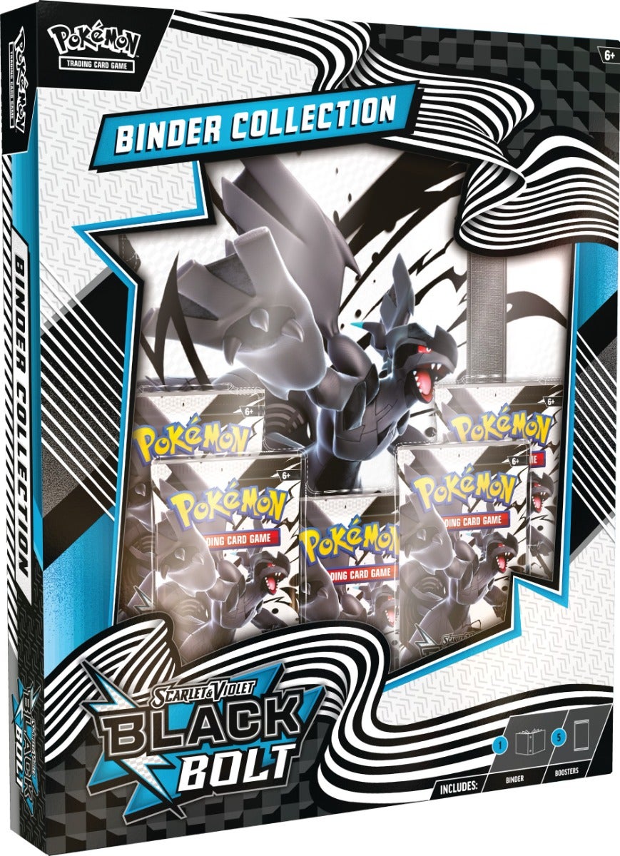 Pokemon SV10.5 Black Bolt Binder collection - Scarlet & Violet
