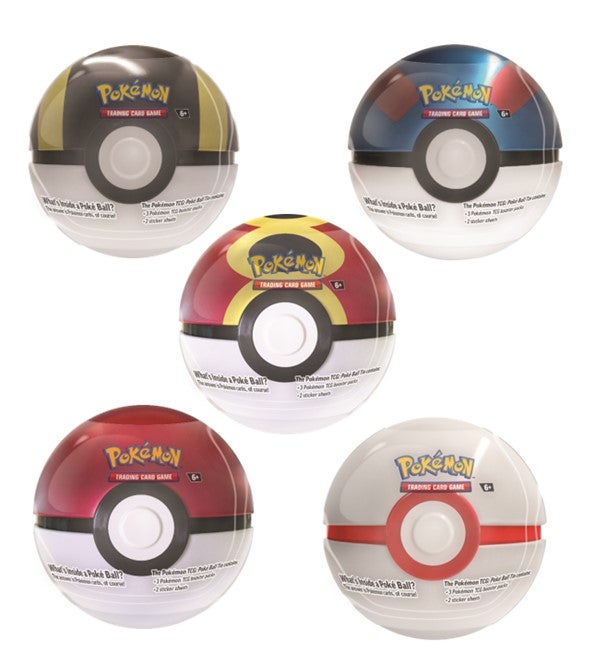 Pokemon Tin Pokemonball