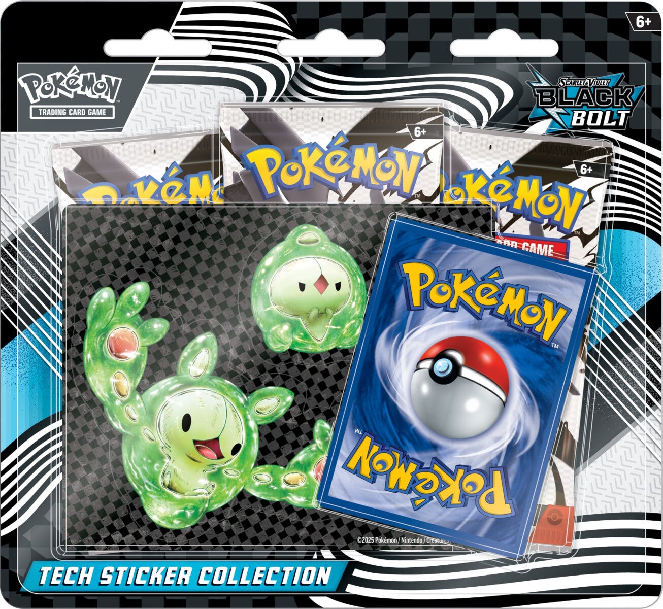 Pokemon SV10.5 Black Bolt Tech sticker coll. - Scarlet & Violet