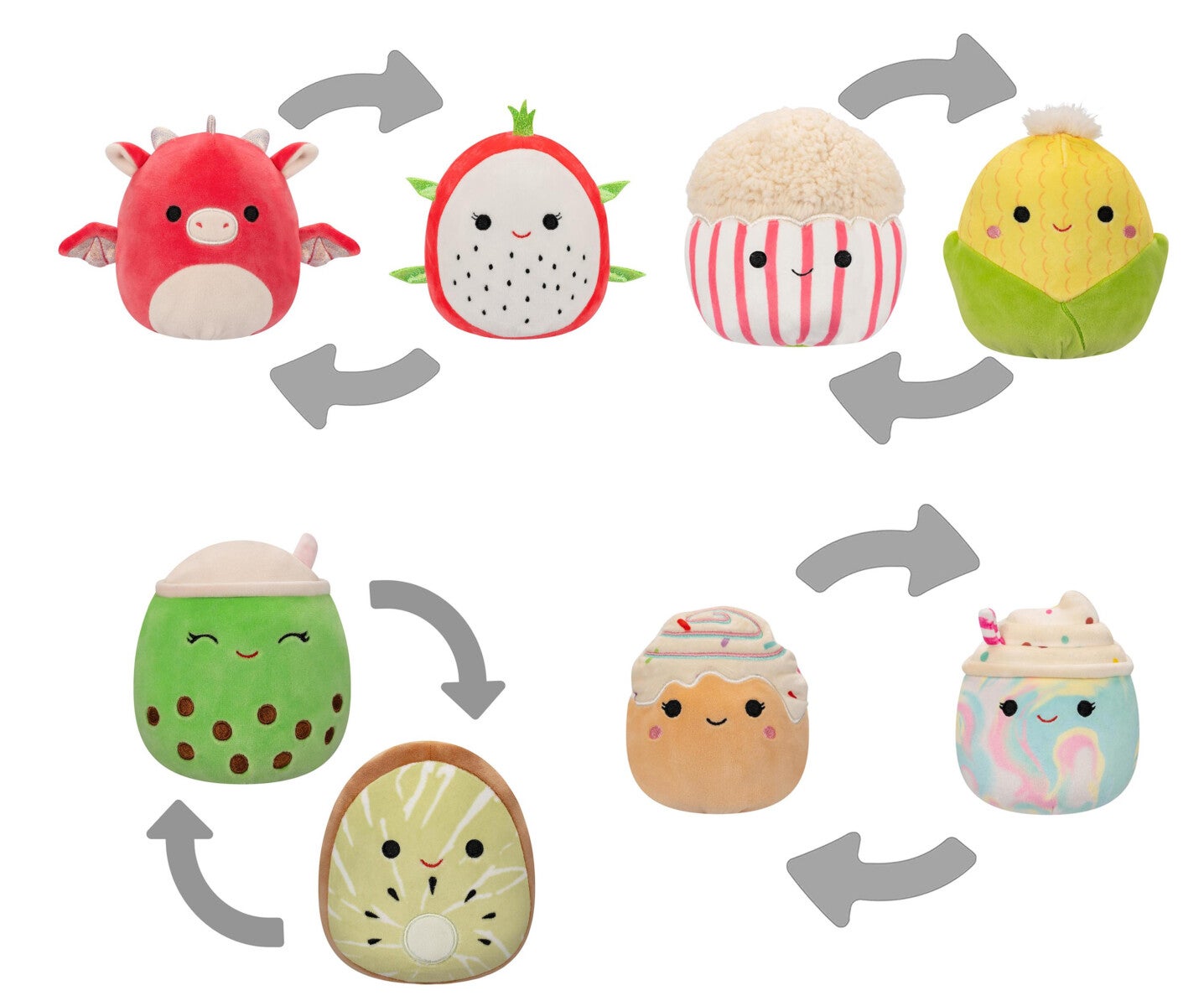 Squishmallows flip a mallow 13 cm ass p16 cdu