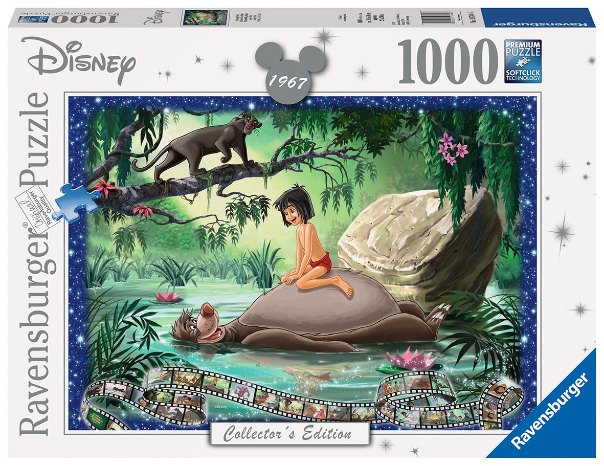 Puslespill 1000 Disney Jungle Book Ravensburger
