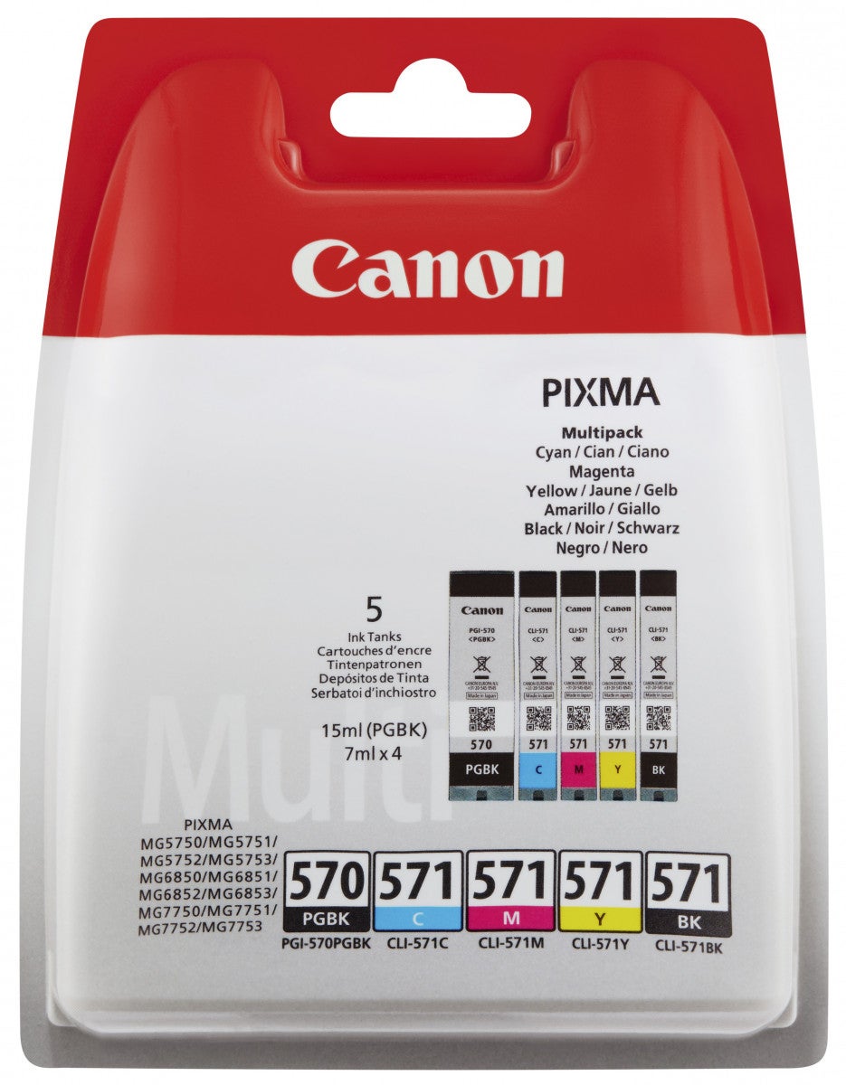Blekk Canon PGI-570/CLI-571 multi (5)