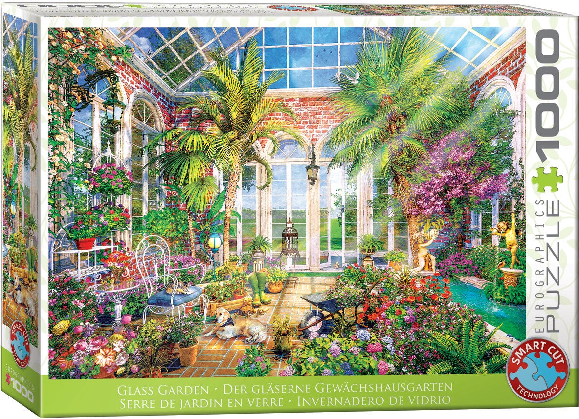 Bilde av Puslespill 1000 Glass Garden Eurographics