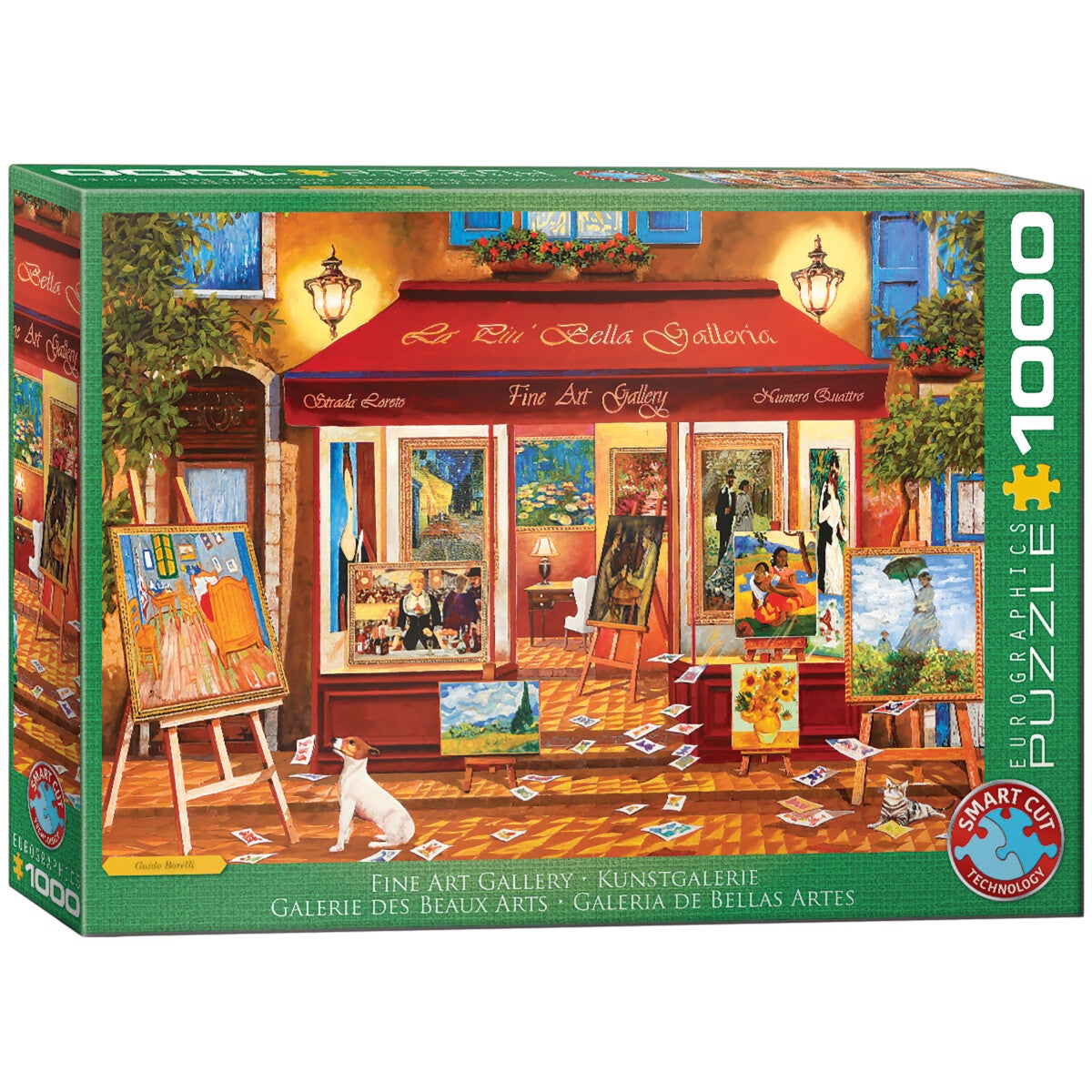 Puslespill 1000 Art Gallery Eurographics